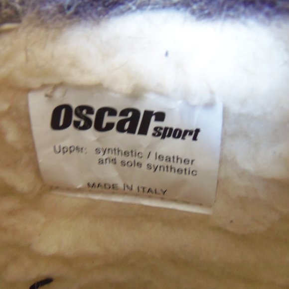 Oscar Sport Tall Brown Suede Boots With Faux Fur sz 37 - Picture 14 of 16